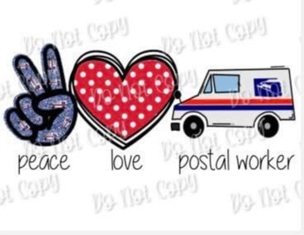 Peace love USPS