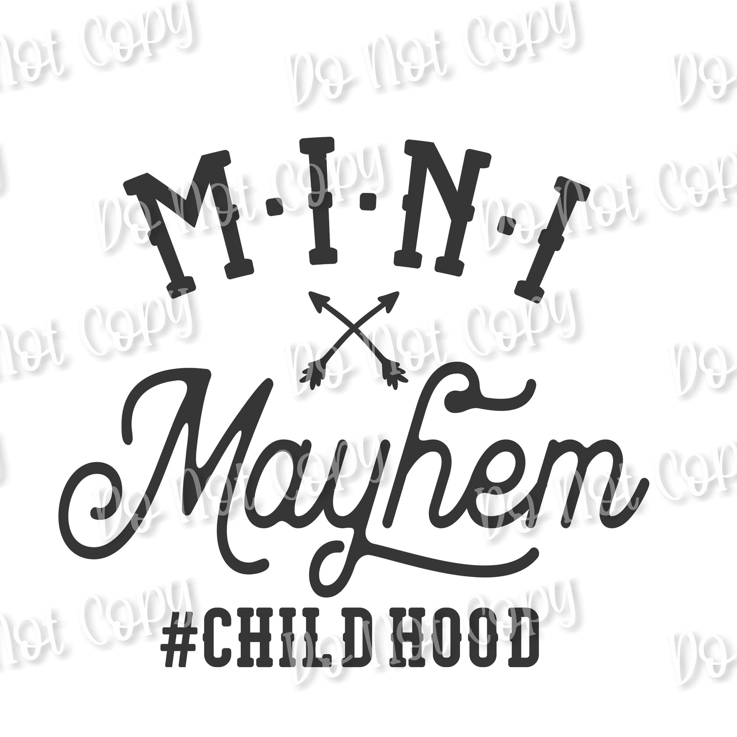Raising Mayhem/Mini Mayhem Sublimation