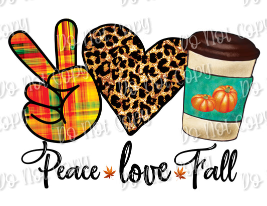 Peace Love Fall sub
