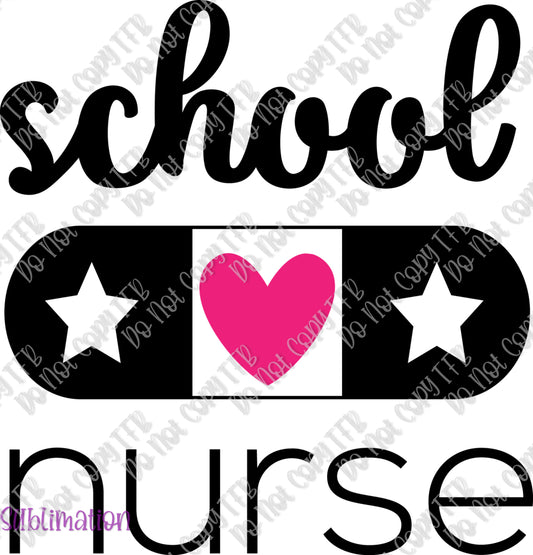School Nurse 1 Sublimation