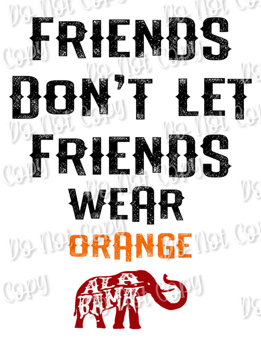 Wear Orange Sublimation